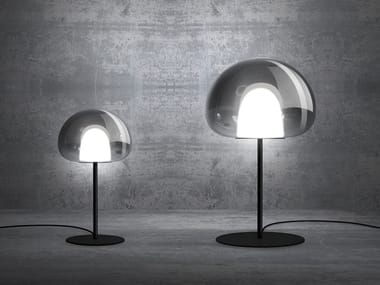 THEA - Glass table lamp by FontanaArte