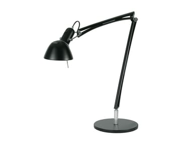 NAOMI - Adjustable with swing arm aluminium desk lamp by Lumina