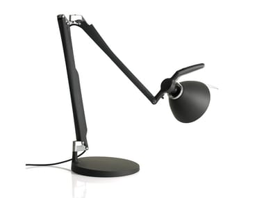 FORTEBRACCIO - LED adjustable iron table lamp by Luceplan