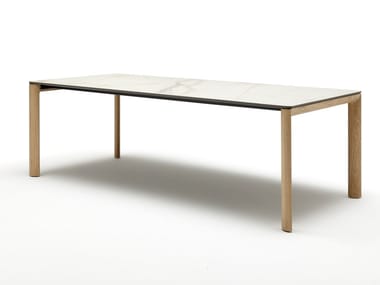 ROLF BENZ 957 - Rectangular ceramic table by Rolf Benz