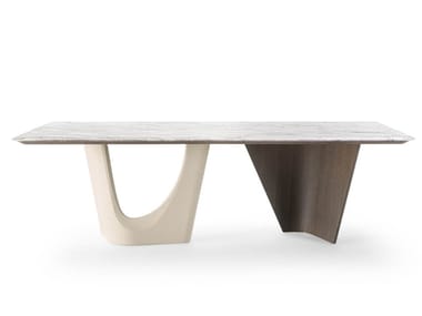 PINNACLE - Rectangular dining table by Turri