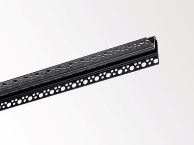 TAGLINE TRIMLESS WALL - Aluminium linear lighting profile by Delta Light