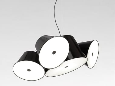 TAM TAM 3 - Swivel aluminium pendant lamp by Marset