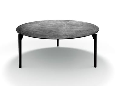 TAVOLO '95 - Round marble living room table by DE PADOVA