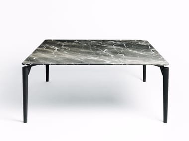 TAVOLO '95 - Square marble living room table by DE PADOVA