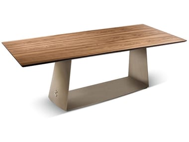 TESEO - Rectangular wooden table by Cantori