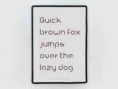 THE ALPHABET - Paper Silkscreen by Danese Milano