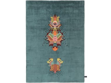 THE MOTHERSHIP - Handmade custom rug by CC-Tapis
