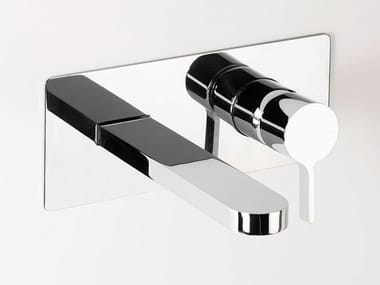 TIE - Wall-mounted washbasin mixer by Ritmonio