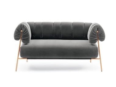 TIRELLA - 2 seater fabric sofa by Bonaldo