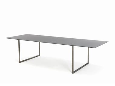 TOA TABLE - Rectangular Fenix-NTM¢ç and aluminium table by Pedrali