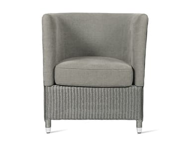 TOKYO DELUXE - Upholstered fabric easy chair by Vincent Sheppard