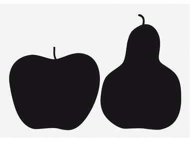 TRE, LA MELA E LA PERA - Silkscreen by Danese Milano