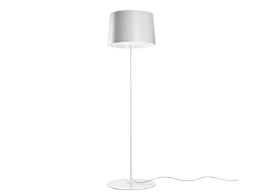 TWIGGY - Composite material floor lamp with metal base by Foscarini