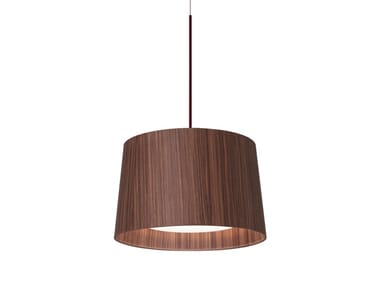 TWIGGY - LED rosewood pendant lamp by Foscarini