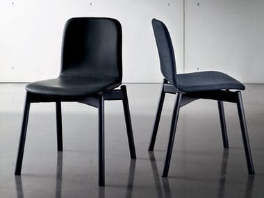 TWO TONE - Upholstered chair by Sovet Italia