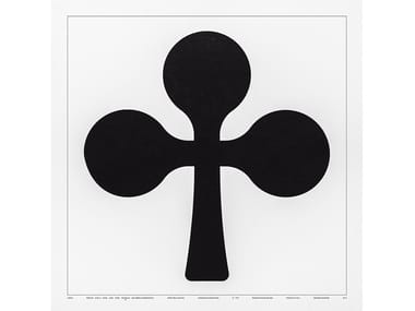 UNDICI, TRIFOGLIO - Paper Silkscreen by Danese Milano