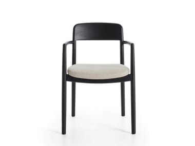 VILLETTA - Ash chair with armrests by DE PADOVA