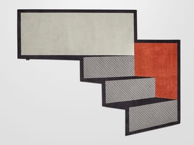 VOLUMI VL667 - Polyamide rug with geometric shapes by Antonio Lupi Design