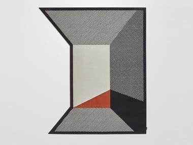 VOLUMI VL670 - Polyamide rug with geometric shapes by Antonio Lupi Design