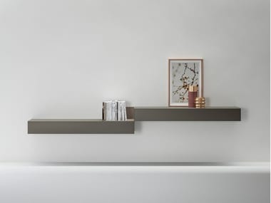 WALLOVER® COMPOSITION 27 - Horizontal wall cabinet by Caccaro