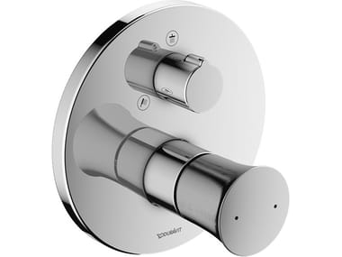 WHITE TULIP - Recessed shower mixer with diverter by Duravit