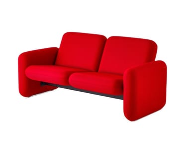 WILKES - Sectional 2 seater fabric sofa by Herman Miller