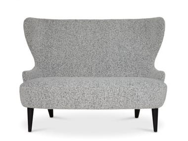 WINGBACK MICRO - High-back fabric small sofa by Tom Dixon