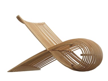 WOODEN CHAIR - Wooden armchair by Cappellini