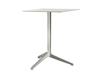 YPSILON 4790 - Square aluminium table by Pedrali