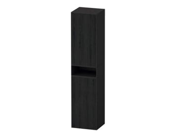 ZENCHA - Wooden bathroom column with doors by Duravit