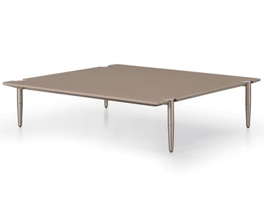 ZERO - Wooden coffee table by Turri