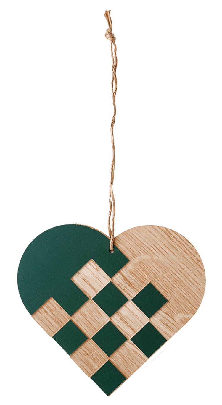 Christmas Heart | Ornament, Large (Request Info)