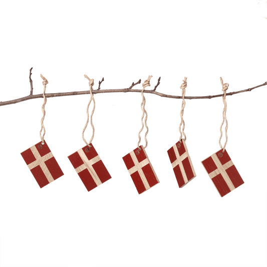 Dannebrog Flag | Ornament, 5 psc (Request Info)