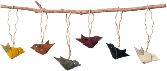 Leather Birds | 6 pcs (Request Info)