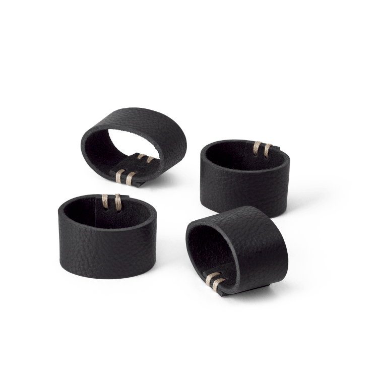 Leather Napkin Ring | 4 pcs (Request Info)
