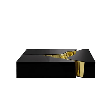 LAPIAZ SMALL - Metal coffee table for living room by Boca do Lobo