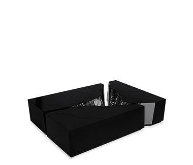 LAPIAZ SMALL - Metal coffee table for living room by Boca do Lobo