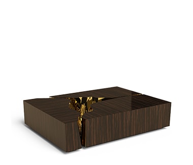 LAPIAZ SMALL - Metal coffee table for living room by Boca do Lobo