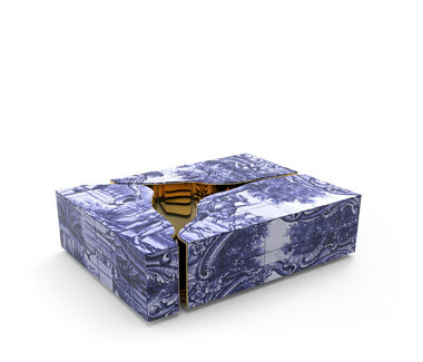 LAPIAZ SMALL - Metal coffee table for living room by Boca do Lobo