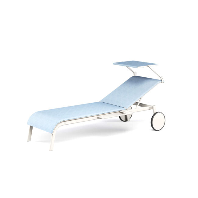 Tiki Stackable sunbed with accessories by Emu