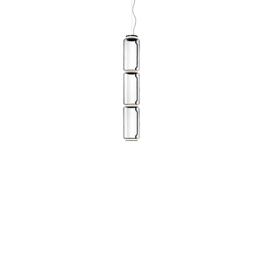 Noctambule Suspension 3 High Cylinder Lamp by Flos