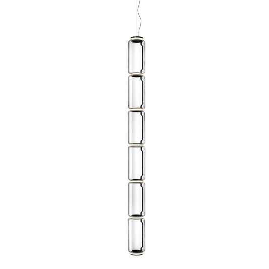 Noctambule Suspension 6 High Cylinder Lamp by Flos