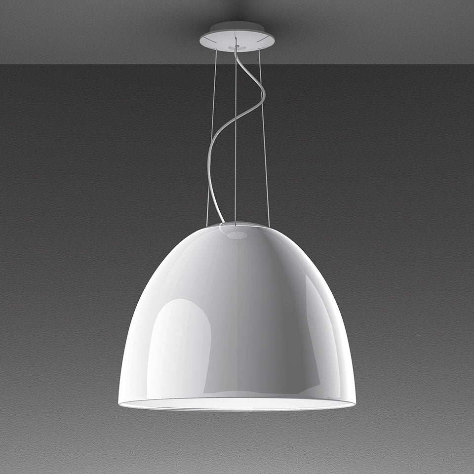 Nur Gloss Suspension Lamp by Artemide