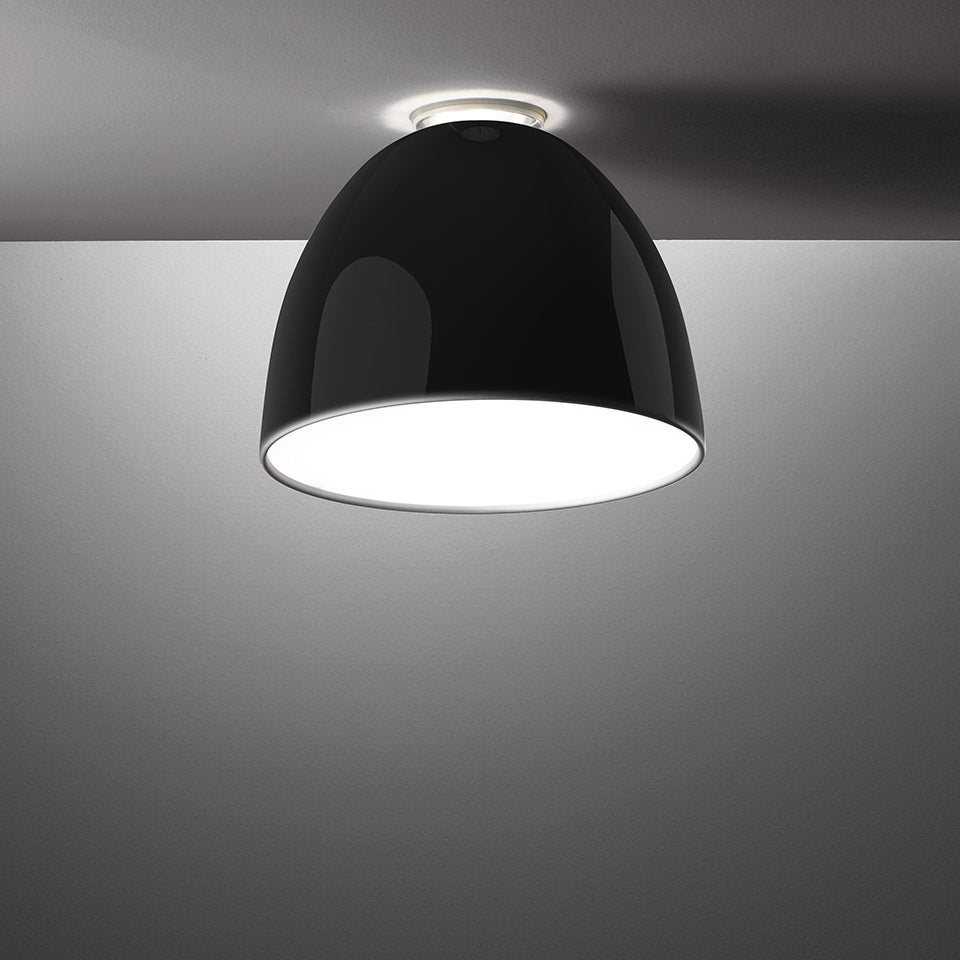 Nur Mini Gloss Ceiling Lamp by Artemide