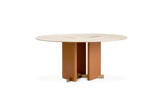 PARIS PANAME ROUND DINING TABLE by Roche Bobois