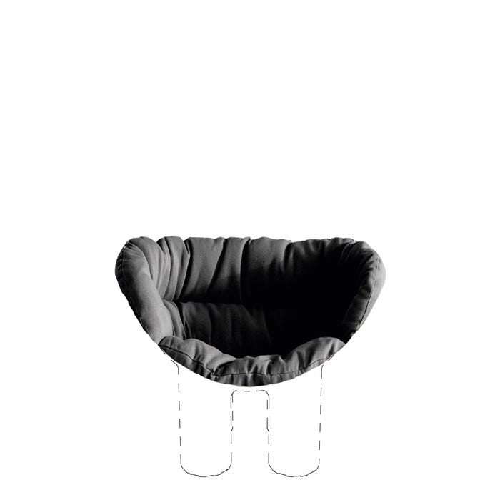 CUSHION ROLY POLY ARMCHAIR by Driade