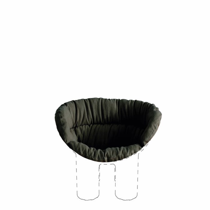 CUSHION ROLY POLY ARMCHAIR by Driade