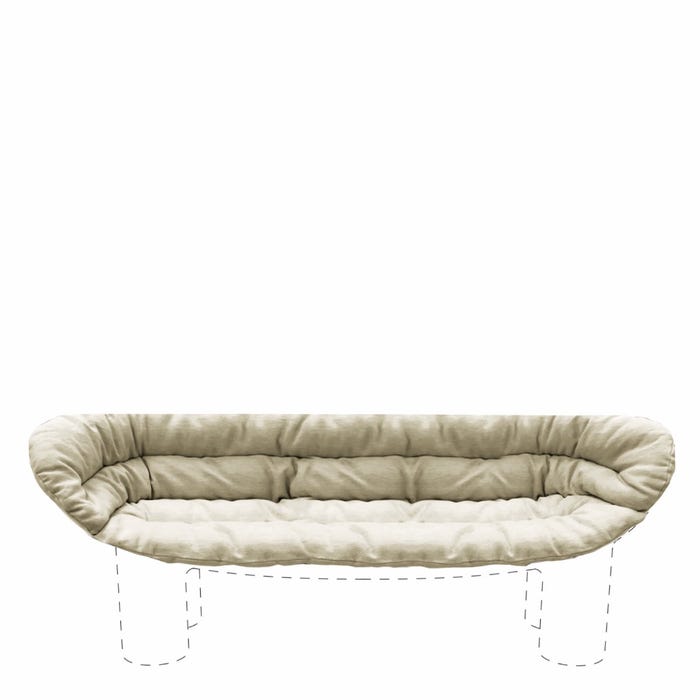 CUSHION ROLY POLY SOFA by Driade