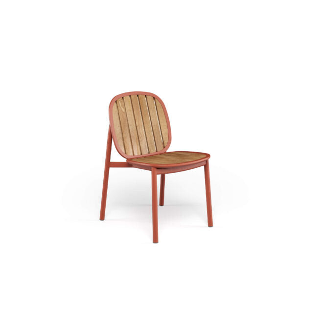 Twins Chair Alu-Teak by Emu